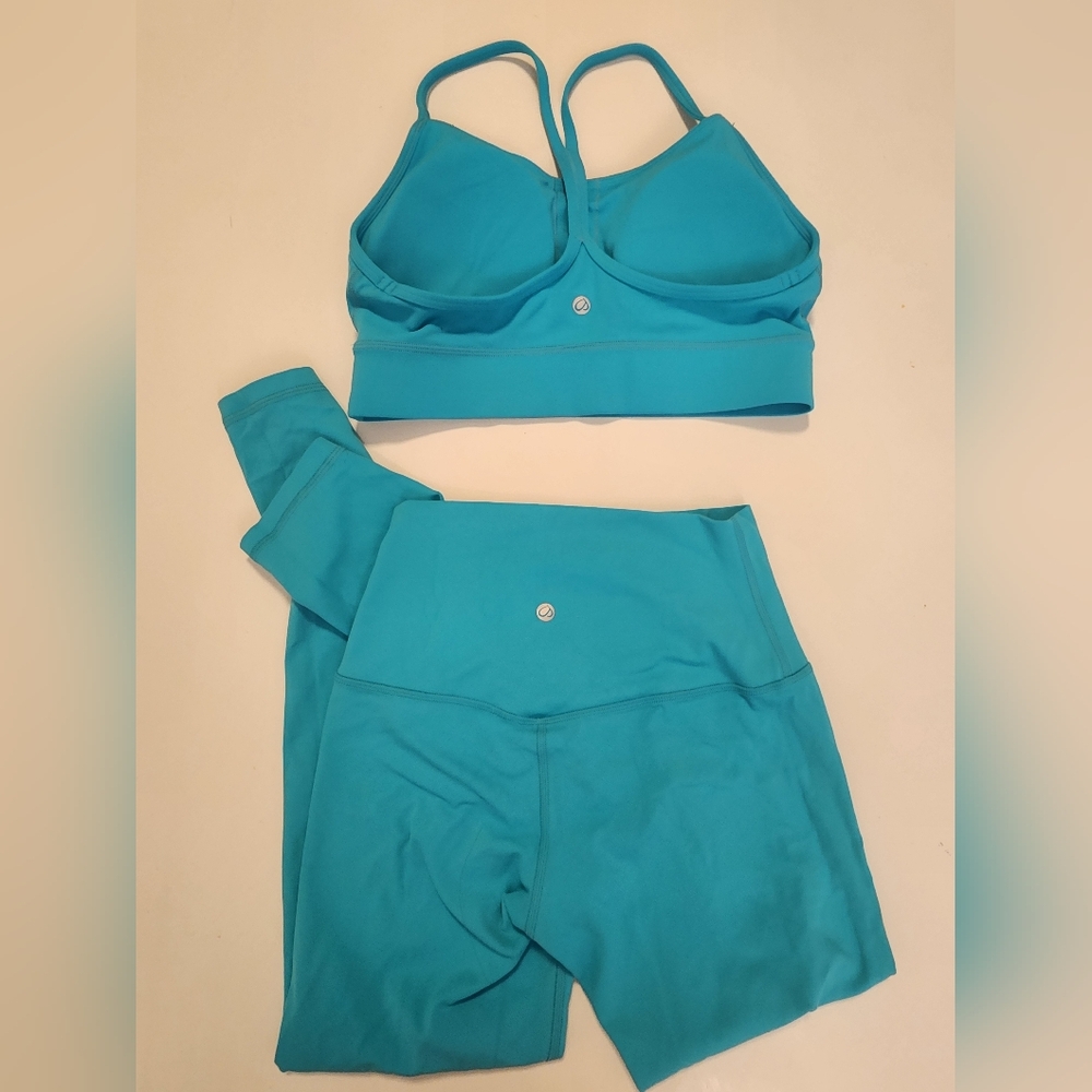 CRZ YOGA Turquoise Pants & Jumpsuit Set - Picture 3 of 3